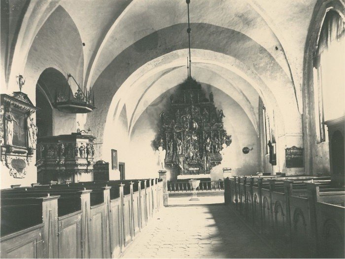 Præstø Kirkes indre